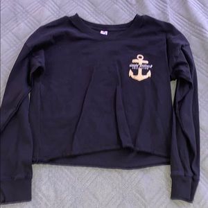 Simply Southern Long Sleeve Crop Top